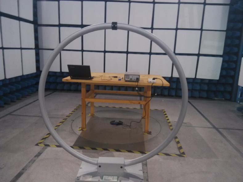 FCC ID 2AEI2EARIN Test Setup Photos