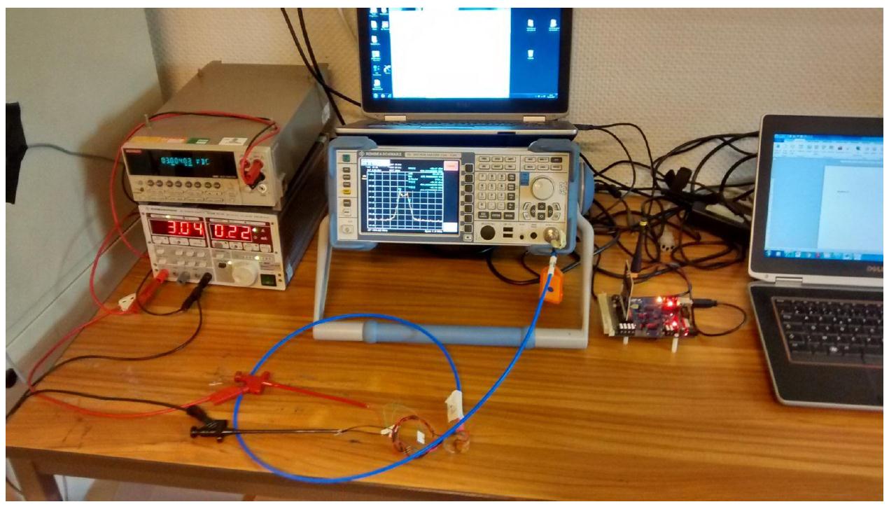 FCC ID 2AENH013 Test Setup Photos