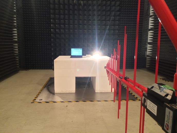 FCC ID 2AEONFLEXSENSOR Test Setup Photos
