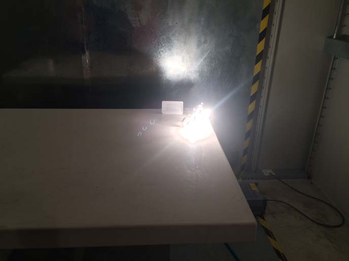 FCC ID 2AEONFLEXSENSOR Test Setup Photos