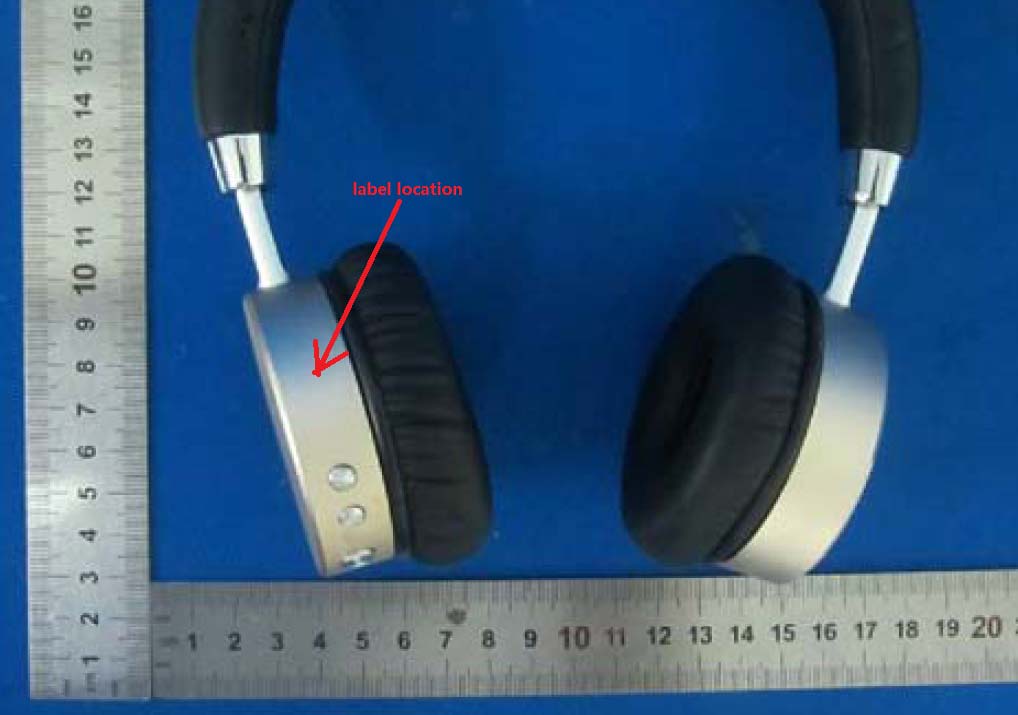 FCC ID 2AEPRSW-B8 ID Label Location Info