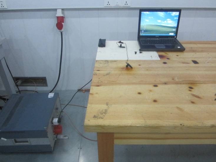 FCC ID 2AESW-2749 Test Setup Photos