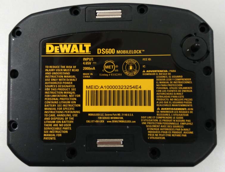 FCC ID 2AF36-DS600 Users Manual