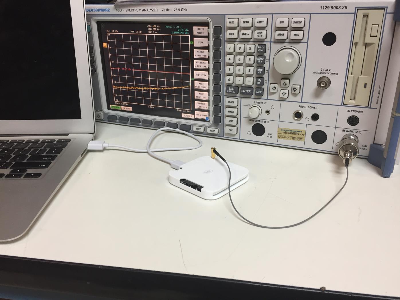 FCC ID 2AF3K-SHR1 Test Setup Photos