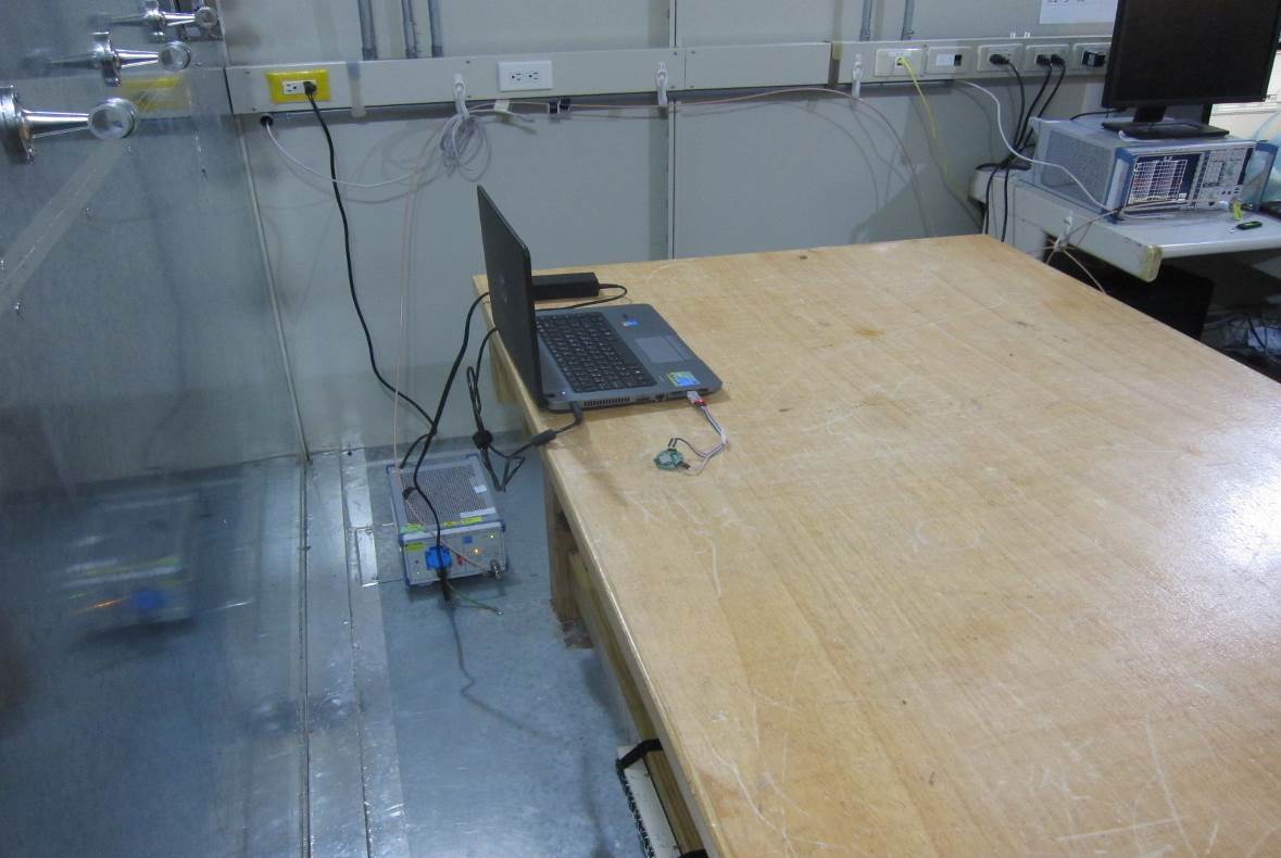 FCC ID 2AF9GRB41 Test Setup Photos