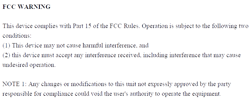 FCC ID 2AF9HBK8 Users Manual