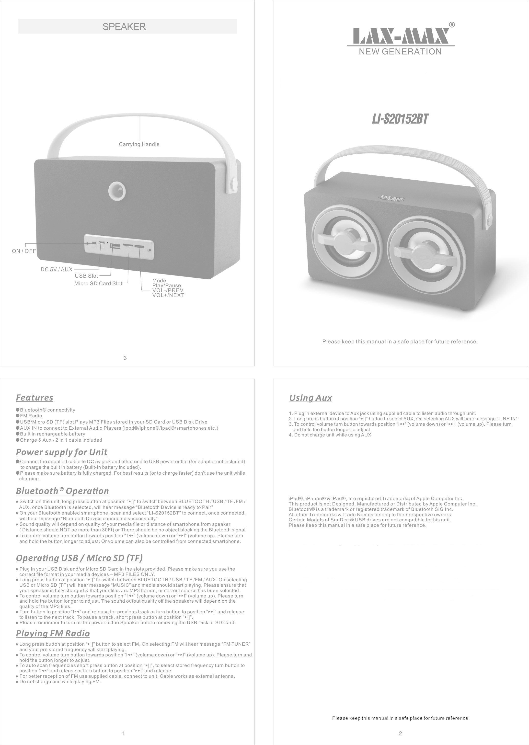 FCC ID 2AFBHSP811 Users Manual