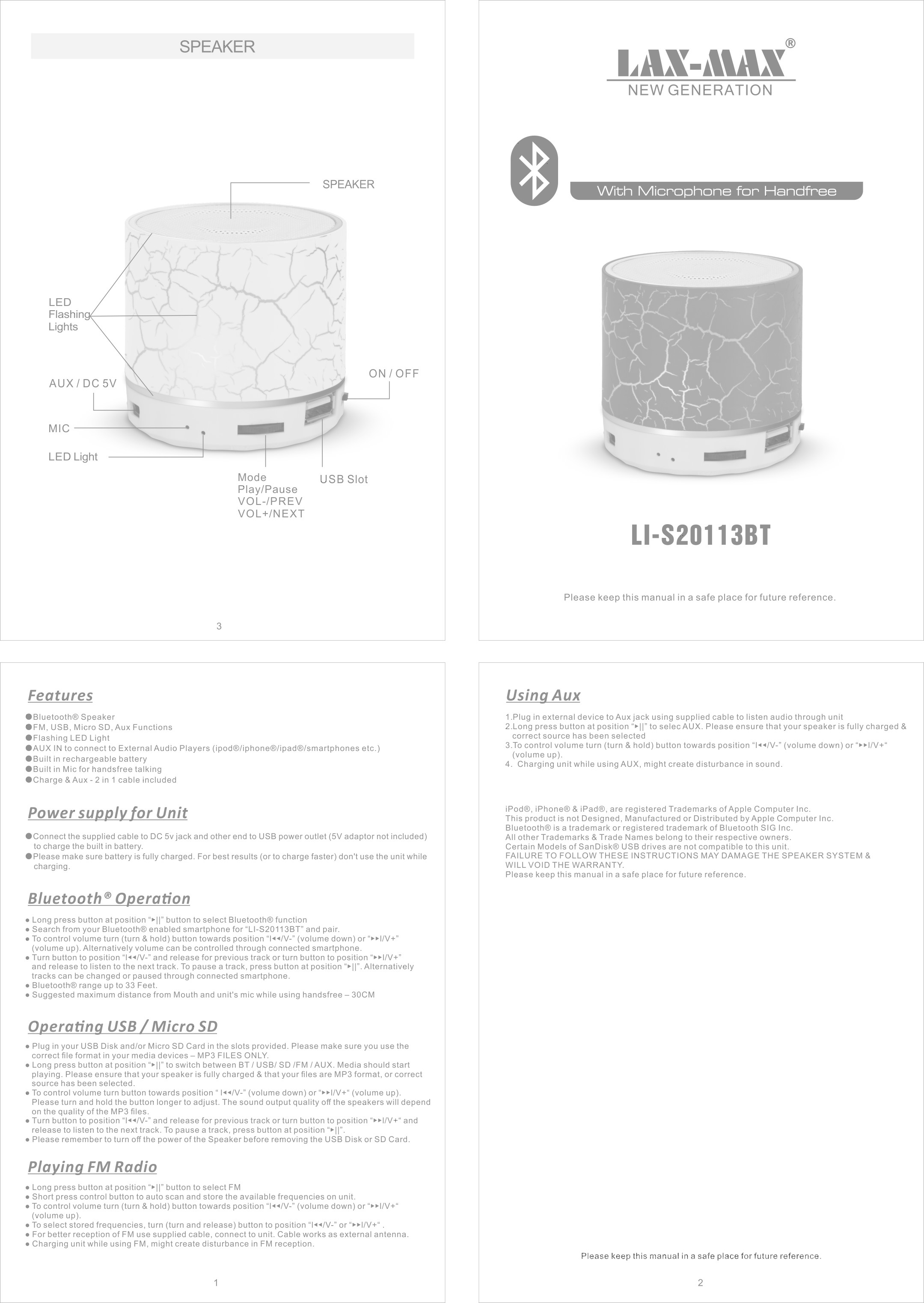 FCC ID 2AFBHSP87 Users Manual