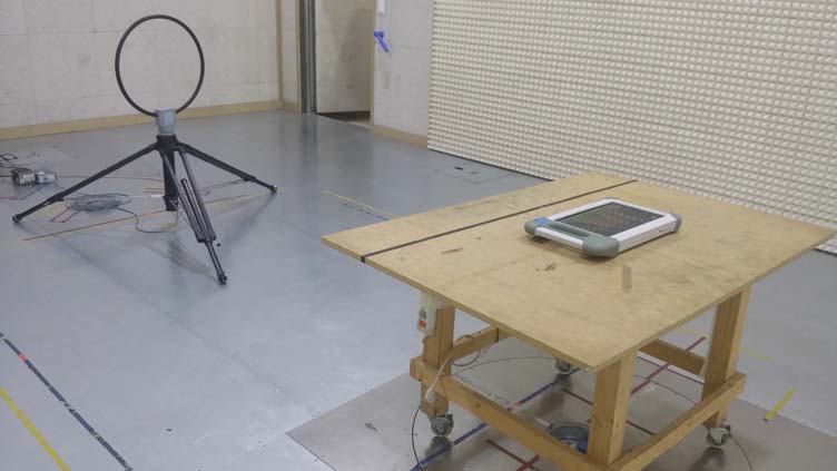 FCC ID 2AFCFSLATE6 Test Setup Photos