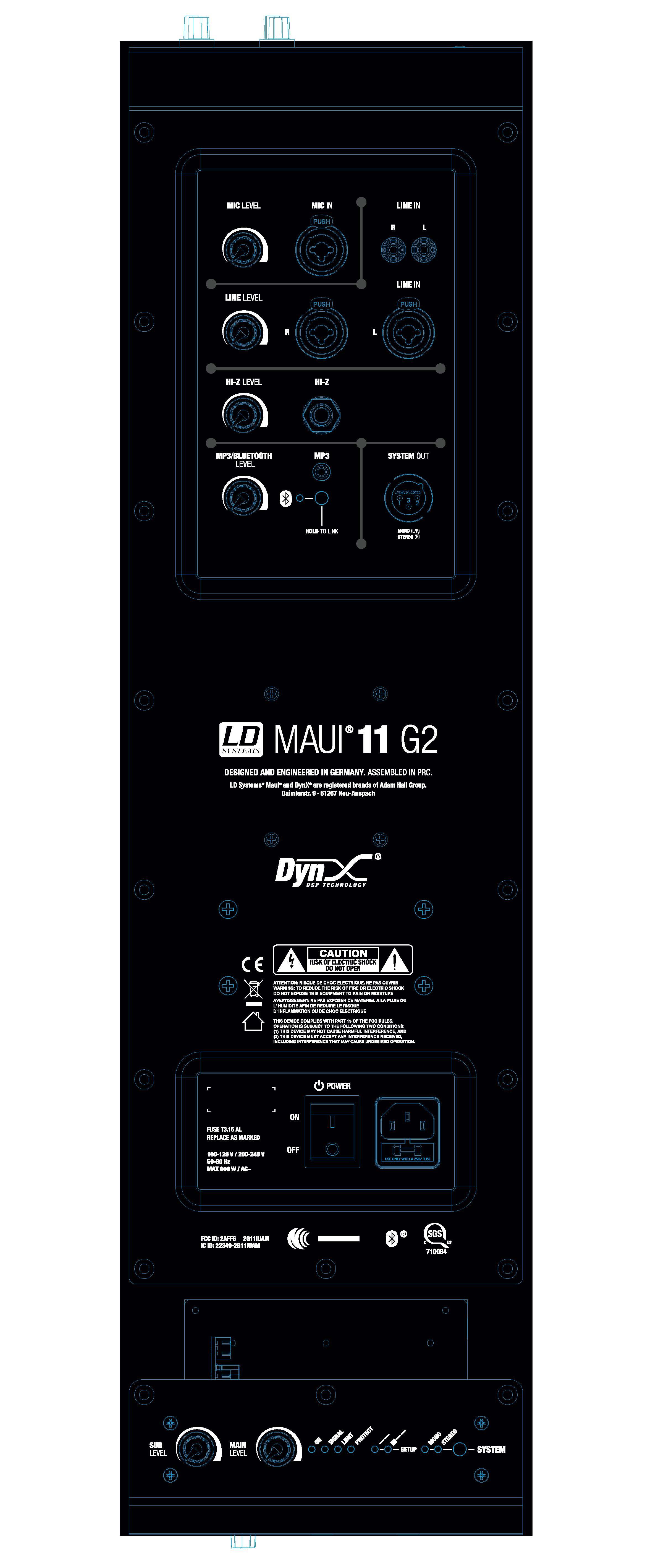 FCC ID 2AFF62G11IUAM ID Label Location Info