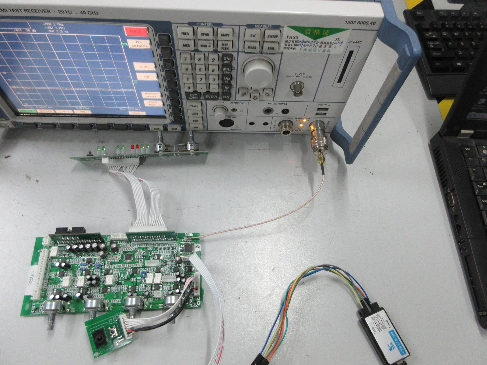 FCC ID 2AFF62G11IUAM Test Setup Photos