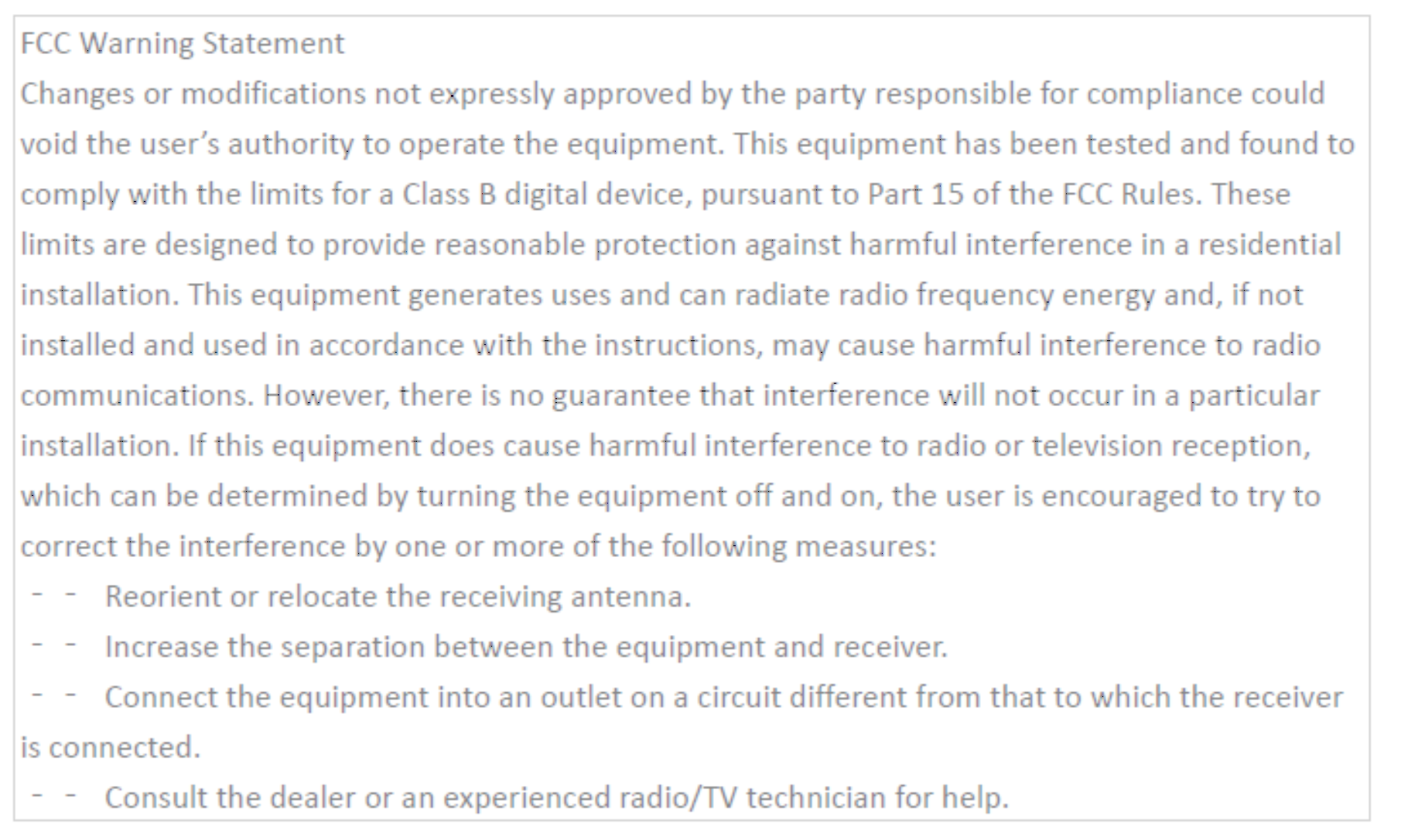 FCC ID 2AFHP-BRC13 Users Manual
