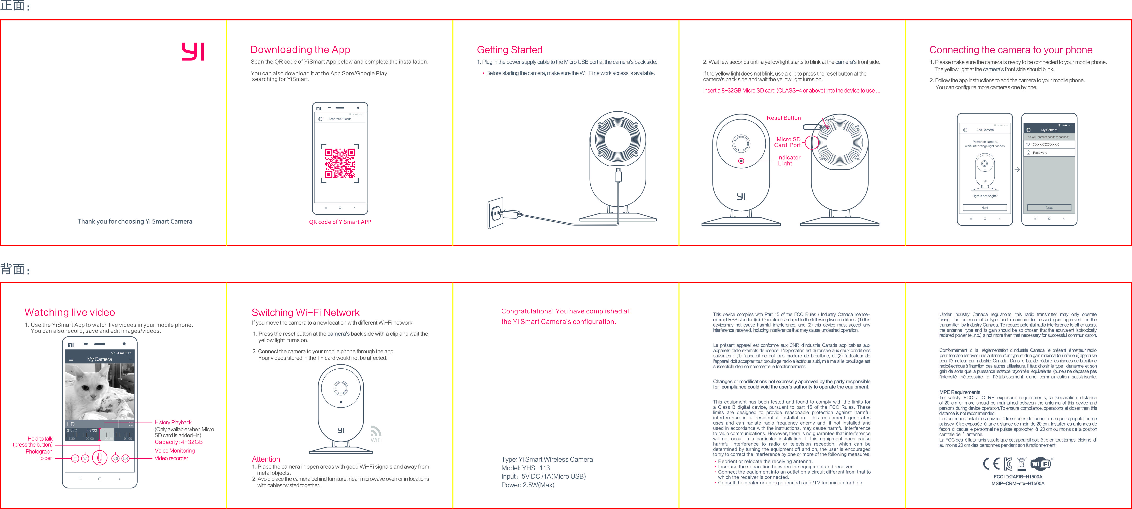 FCC ID 2AFIB-H1500A Users Manual