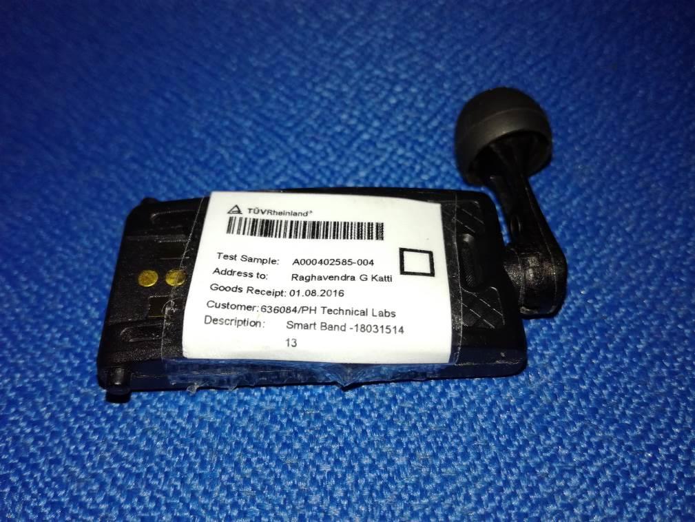FCC ID 2AFJC-HBAND-01 External Photos