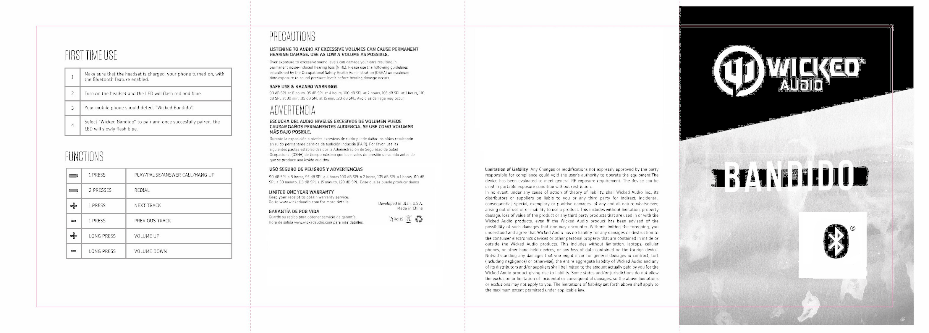 FCC ID 2AFM7WI-BT265X Users Manual