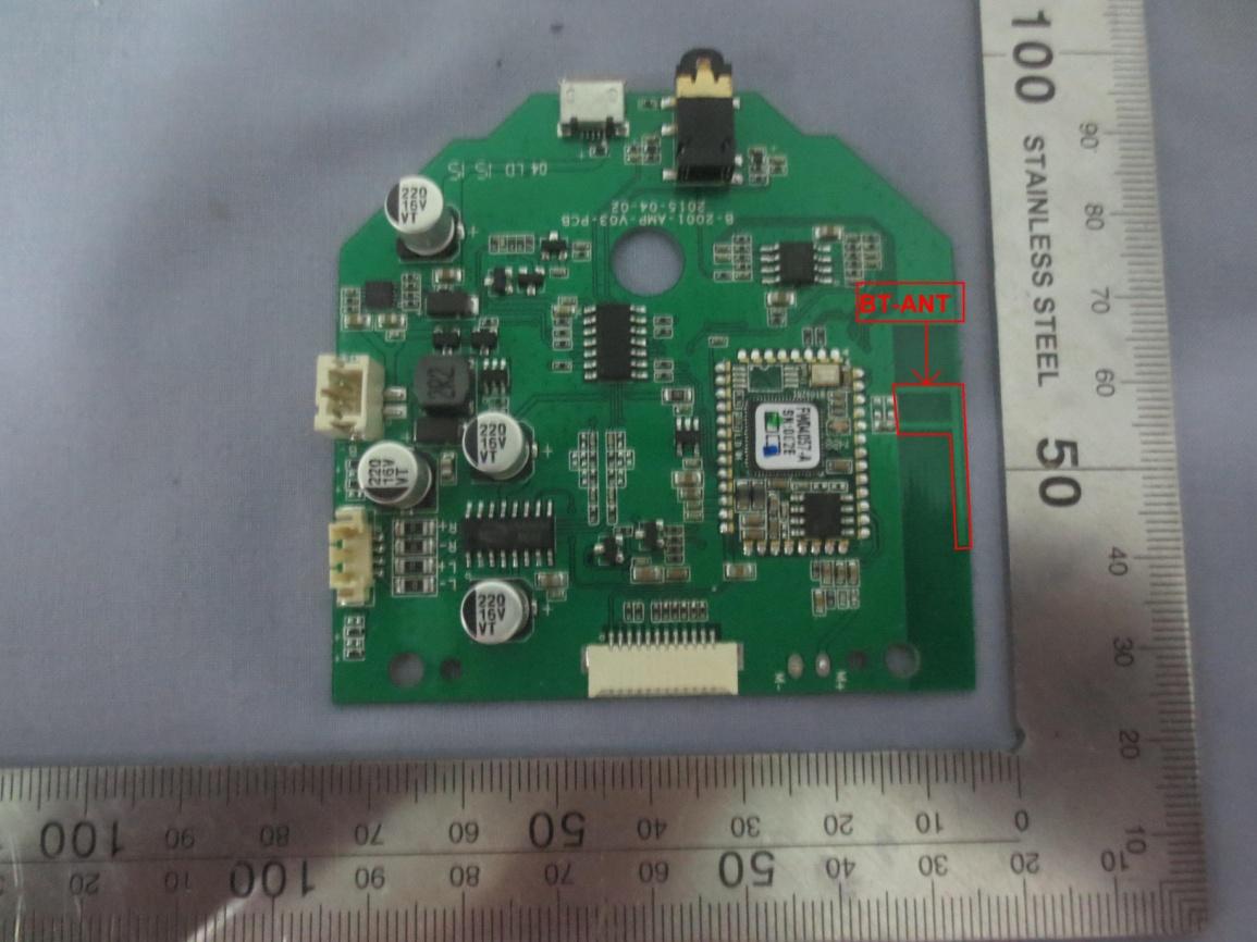 FCC ID 2AFON-DUBSTEIN Internal Photos