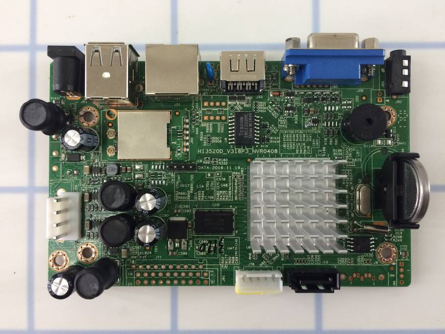 FCC ID 2AFPL-WNVR-20B-41 Internal Photos