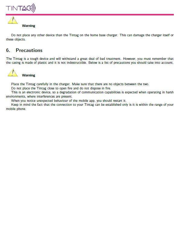 FCC ID 2AFRO-TINTAGWPC Users Manual