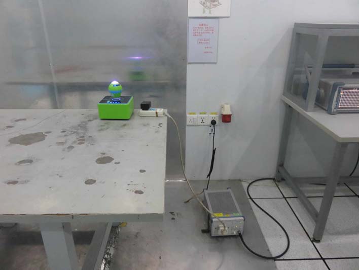 FCC ID 2AG4O-F1BASE Test Setup Photos
