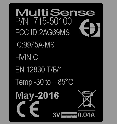 FCC ID 2AG69MS ID Label Location Info