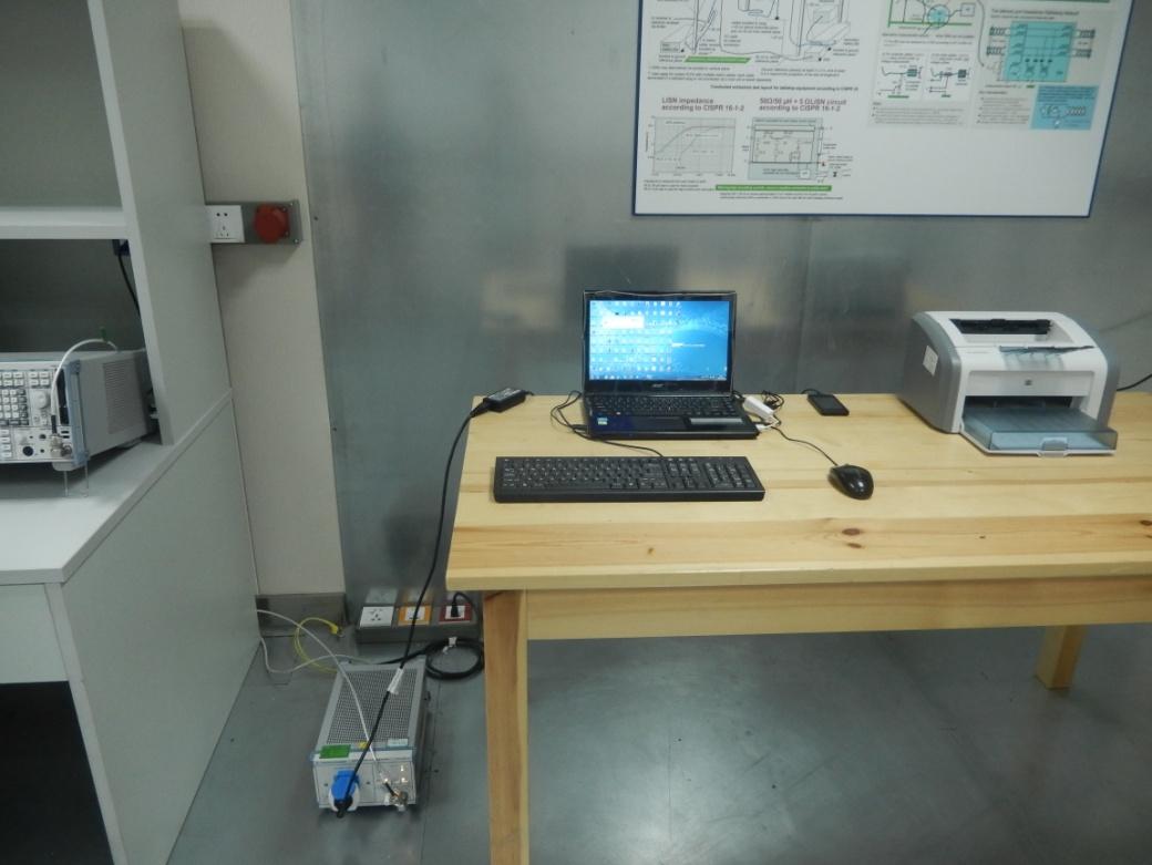 FCC ID 2AGAK-X3 Test Setup Photos