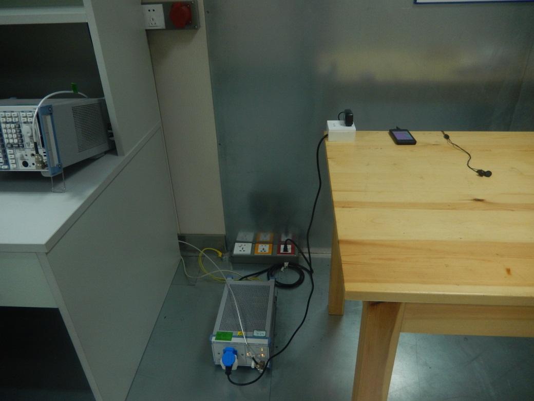FCC ID 2AGAK-X3 Test Setup Photos