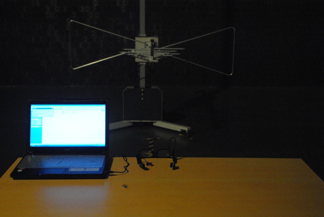 FCC ID 2AGAP-SMARTGLASSES Test Setup Photos