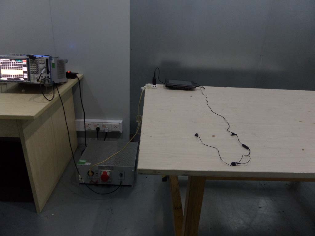FCC ID 2AGCD-JACS800W Test Setup Photos