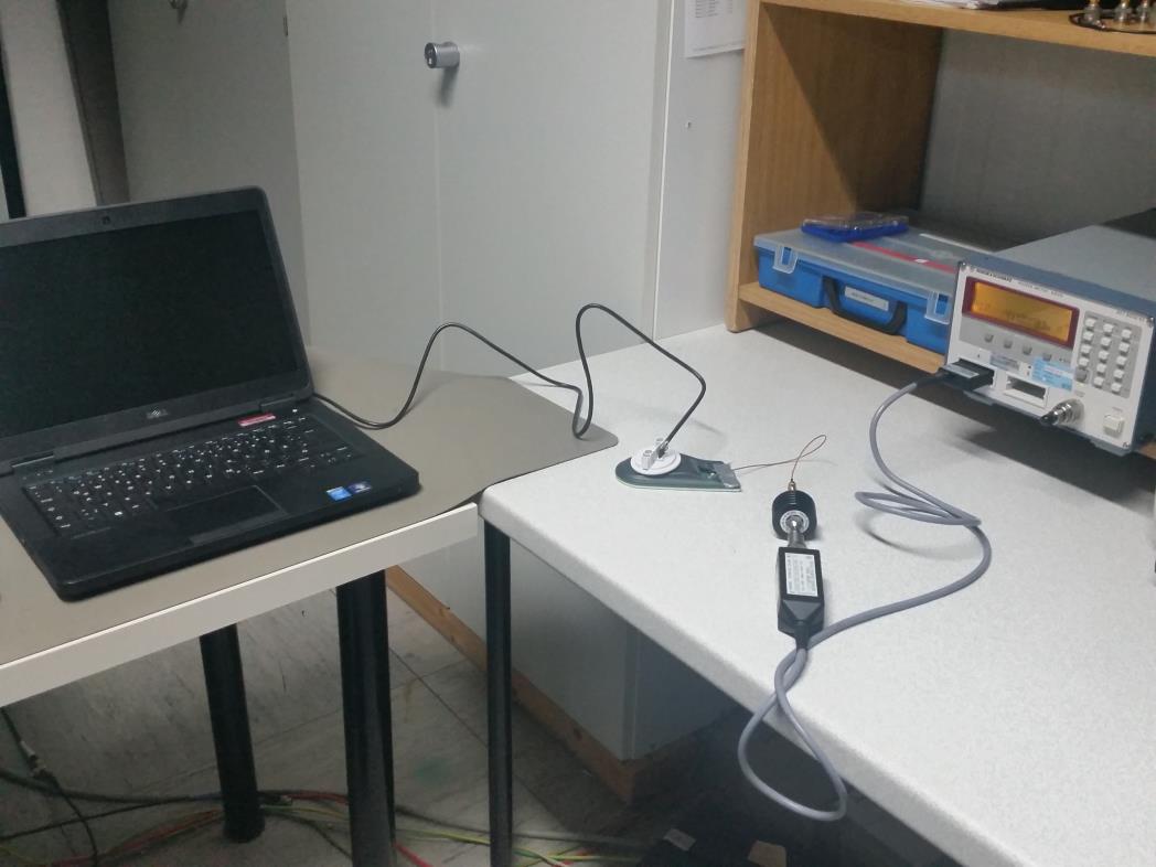 FCC ID 2AGELCK1 Test Setup Photos