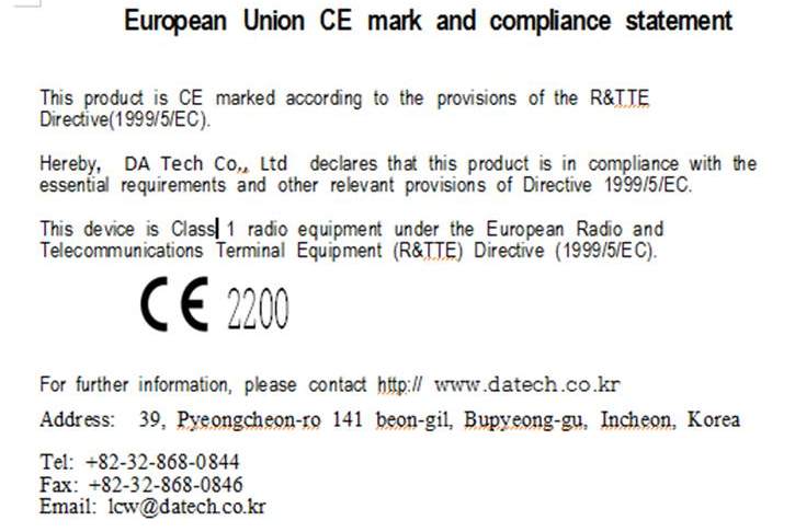 FCC ID 2AGFOAFM5 Users Manual