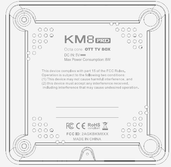 FCC ID 2AGKBKM8XX ID Label Location Info