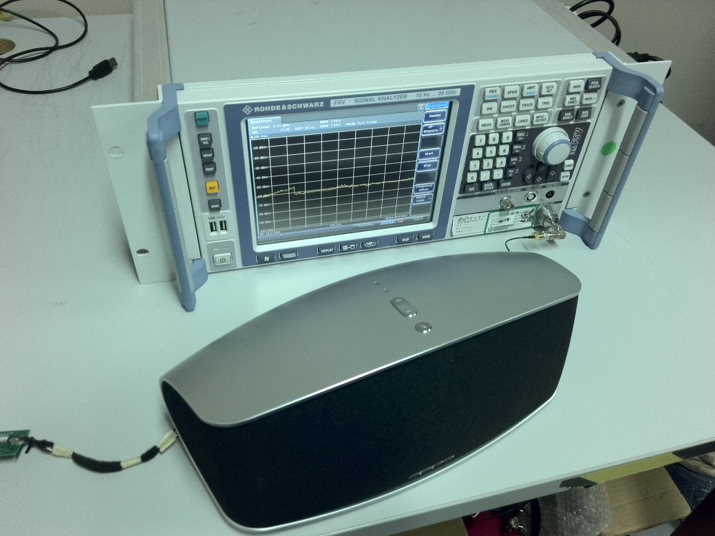 FCC ID 2AGM4-SONICA Test Setup Photos