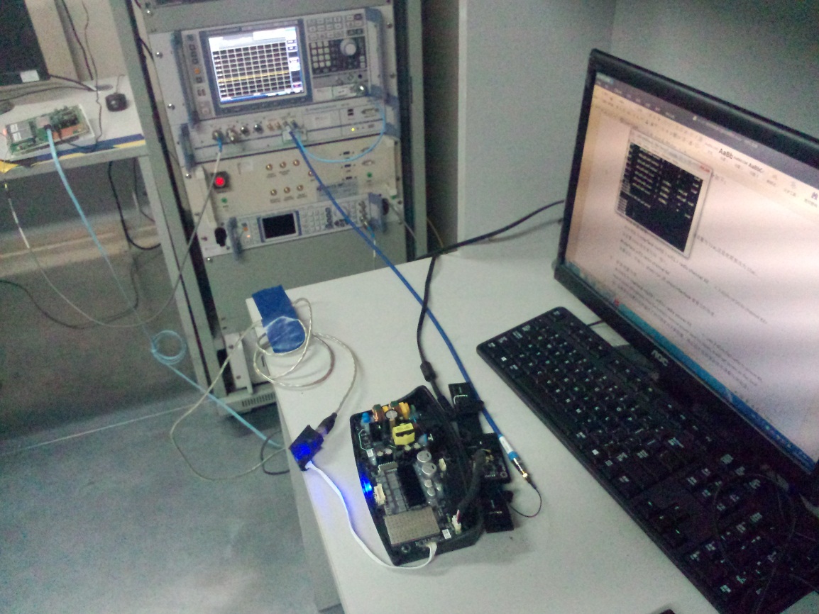 FCC ID 2AGM4-SONICA Test Setup Photos