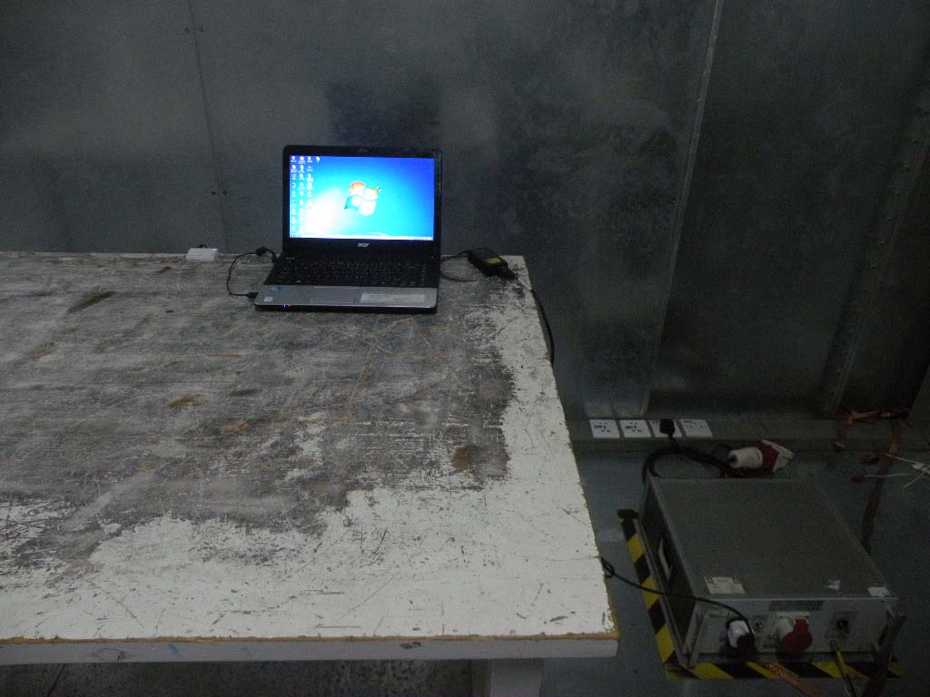 FCC ID 2AGQ6-READER Test Setup Photos