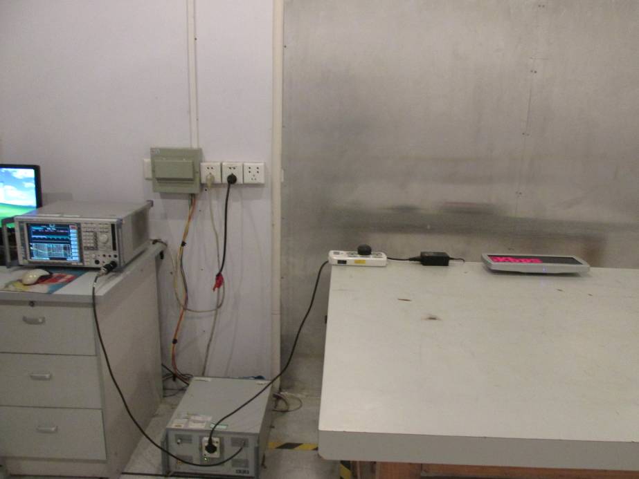 FCC ID 2AGQF-WT-CDU Test Setup Photos
