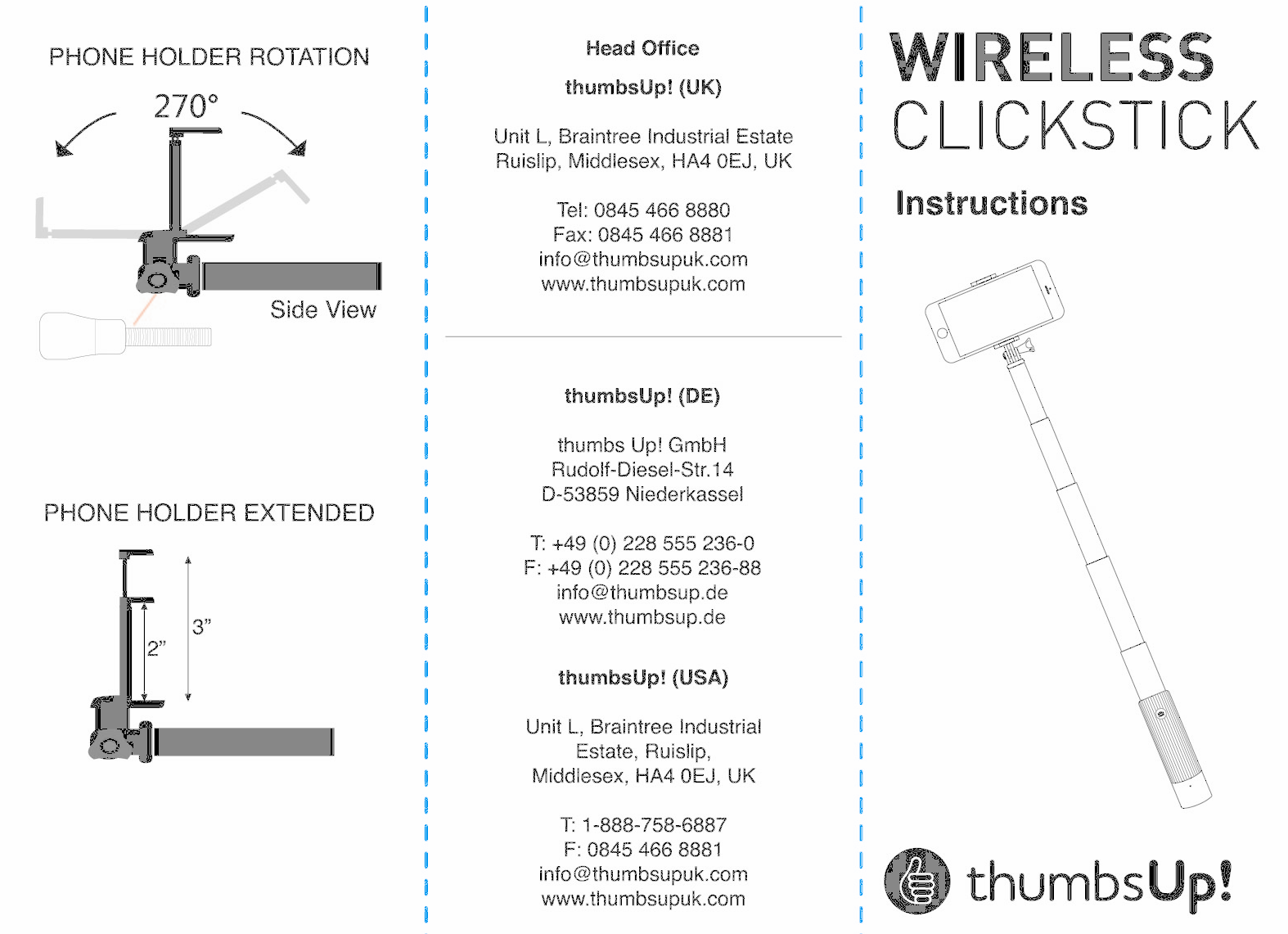 FCC ID 2AGQMCLKSTKPOCBT Users Manual