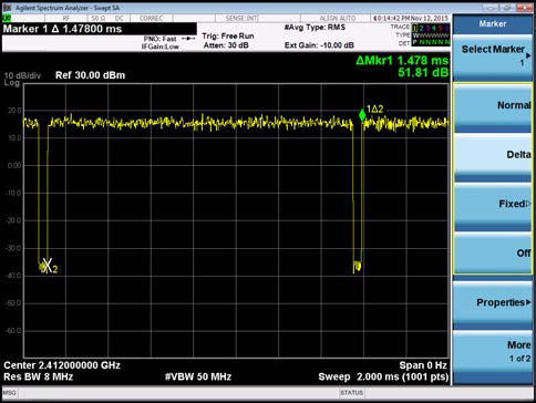 FCC ID 2AGQP-F5500 Test Report