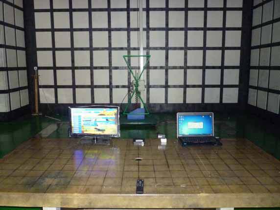 FCC ID 2AGUQ-A301 Test Setup Photos