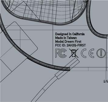 FCC ID 2AH2Q-FIRST ID Label Location Info