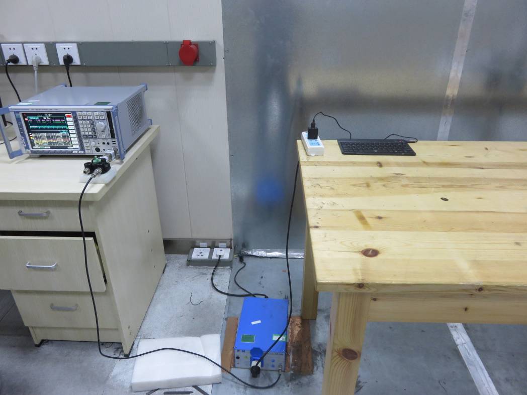 FCC ID 2AH35K10 Test Setup Photos