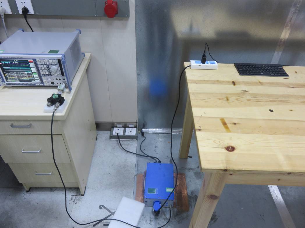 FCC ID 2AH35K20 Test Setup Photos