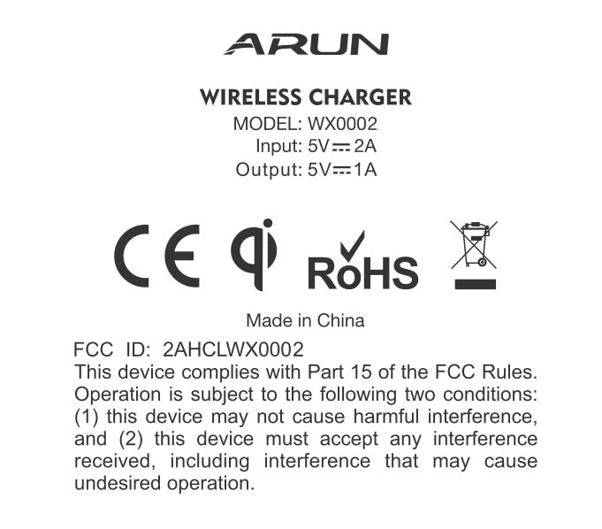 FCC ID 2AHCLWX0002 ID Label Location Info