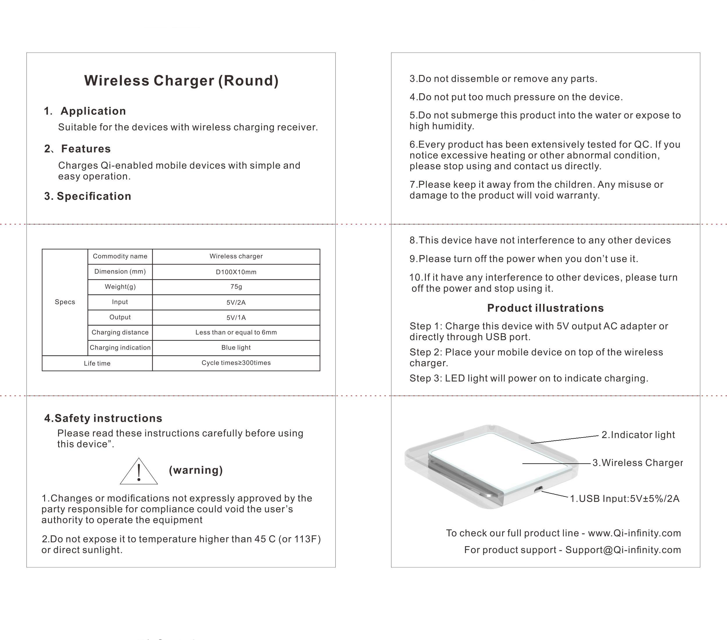 FCC ID 2AHCLWX0002 Users Manual