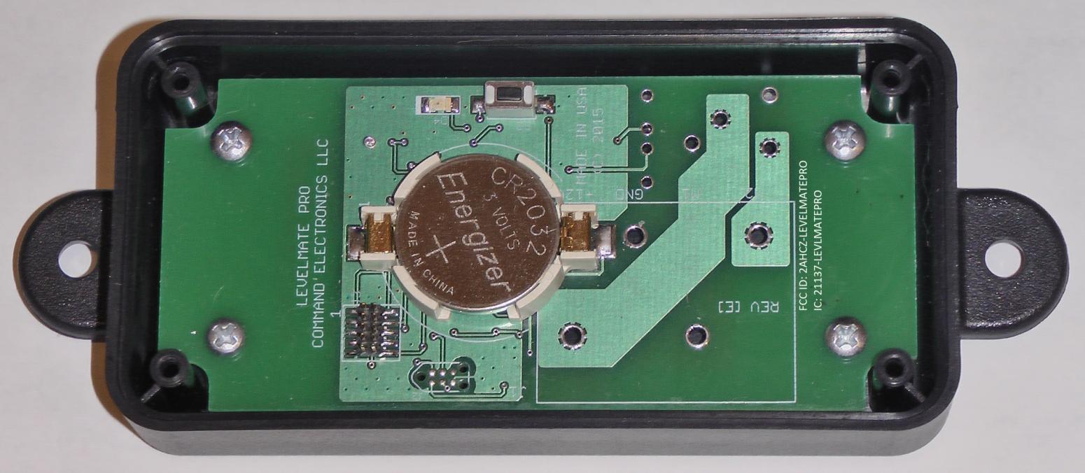 FCC ID 2AHCZ-LEVELMATEPRO ID Label Location Info