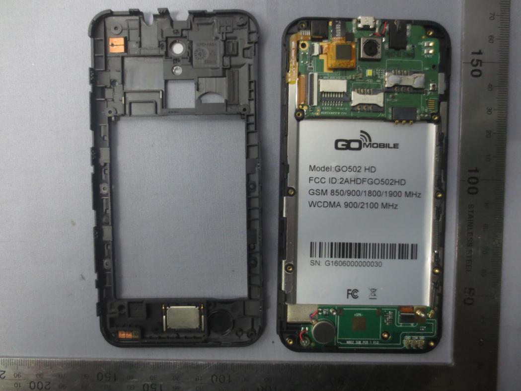 FCC ID 2AHDFGO502HD Internal Photos