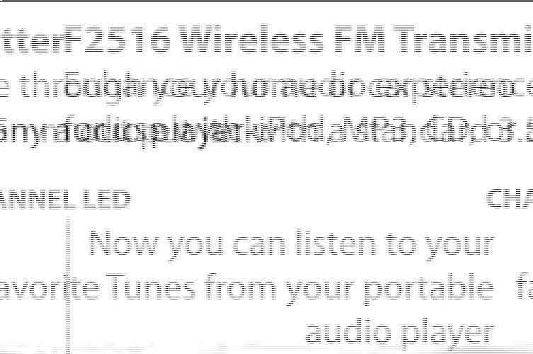 FCC ID 2AHFCF2516 Users Manual