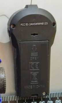 FCC ID 2AHSWWHB123 ID Label Location Info