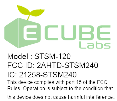 FCC ID 2AHTD-STSM240 ID Label Location Info