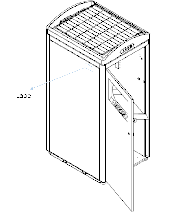 FCC ID 2AHTD-STSM240 ID Label Location Info