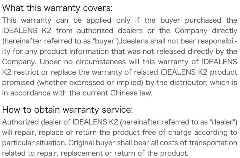 FCC ID 2AI35-K2 Users Manual